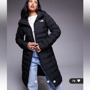 The North Face Aconcagua parka jacket in black